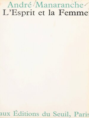 cover image of L'esprit et la femme